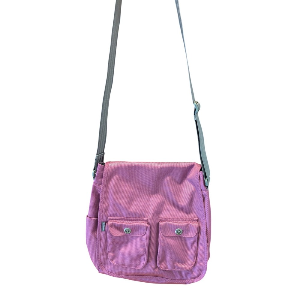 Columbia Sportswear Purple Unisex Messenger Crossbody Bag Adjustable Strap O/S
